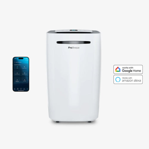 Pro Breeze 25L Dehumidifier Max Extraction with Laundry Mode and Smart App Control